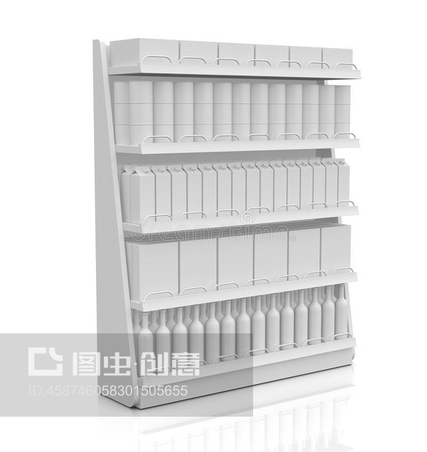 货架的陈列艺术 产品与场景的完美融合